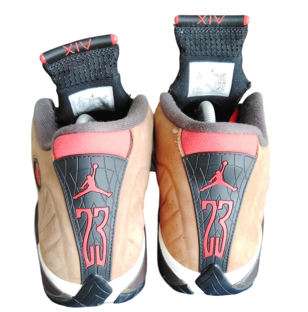 Nike Air Jordan 14 Retro Winterized Basketball Sneakers Sz 9